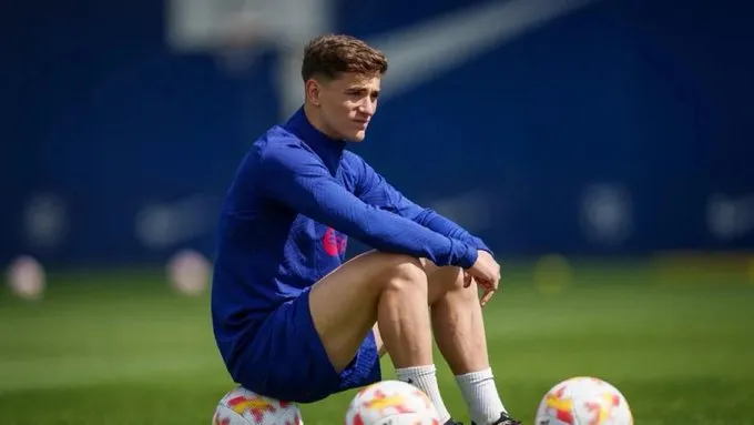 马卡：加维开始进行场地训练，约10天后将重新随队训练